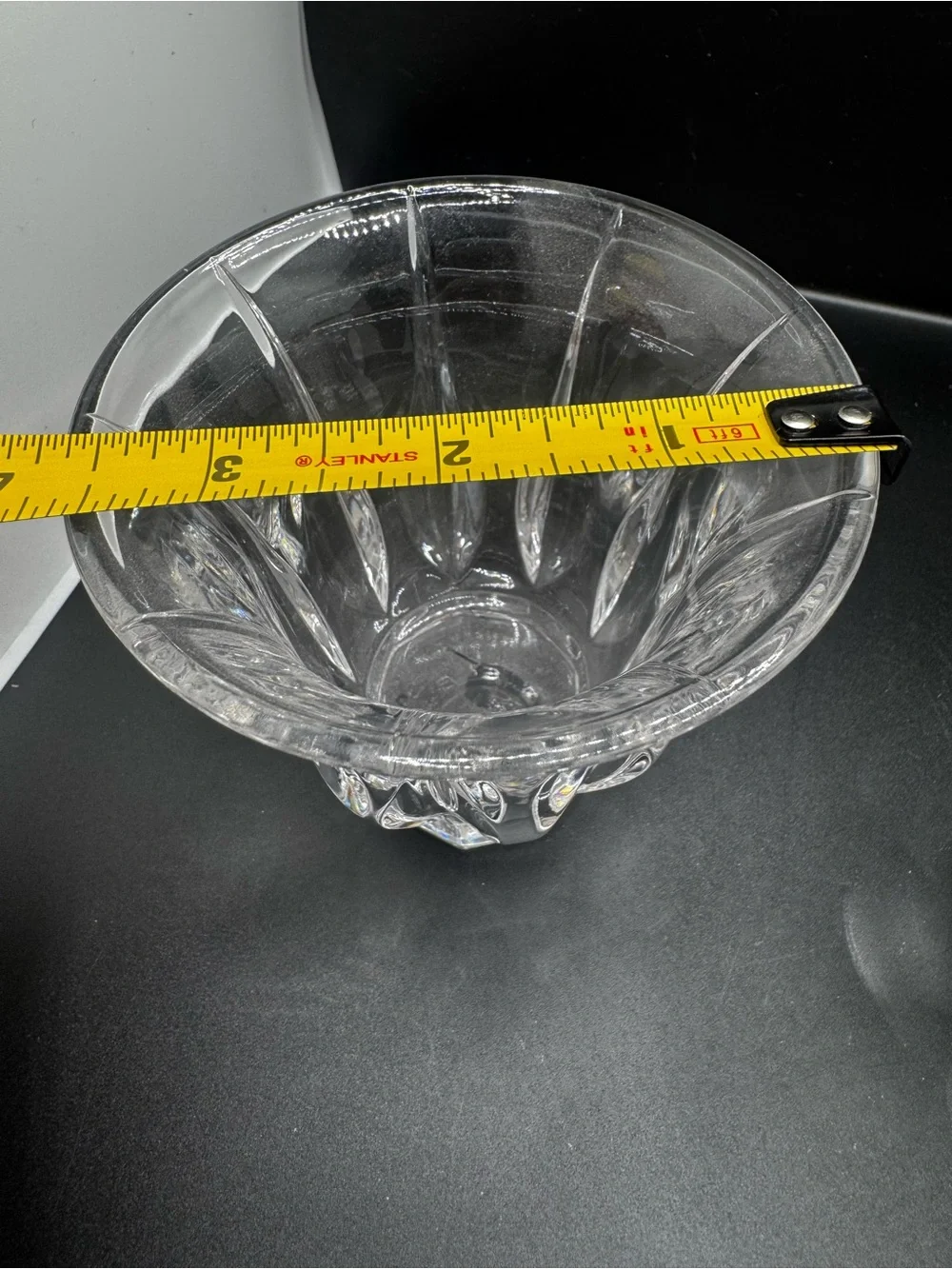 Crystal votive holder Clear Glass 4
